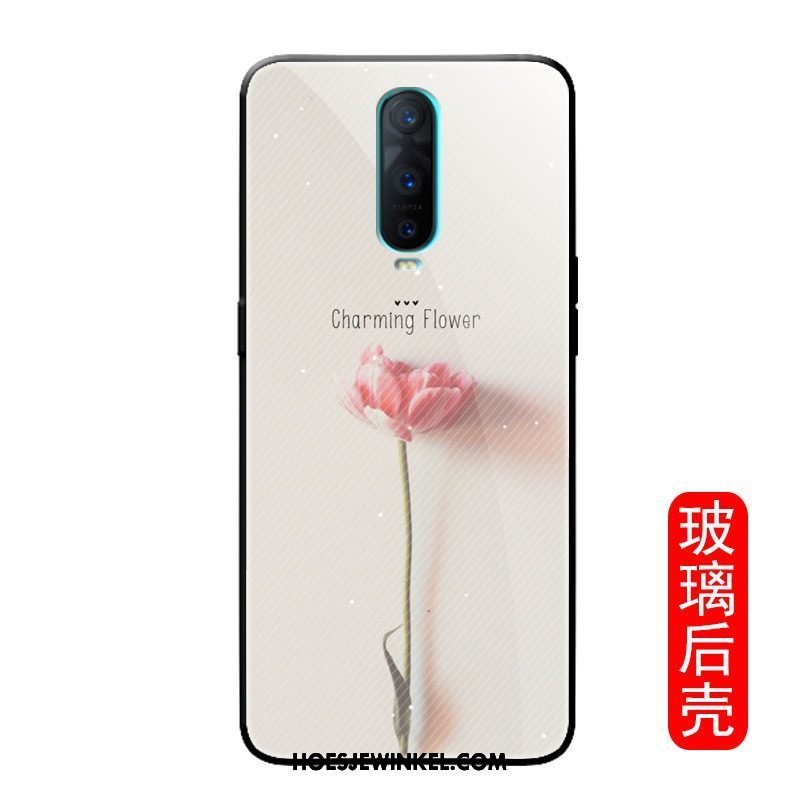 Oppo R17 Pro Hoesje Glas All Inclusive Met De Hand, Oppo R17 Pro Hoesje Vers Eenvoudige