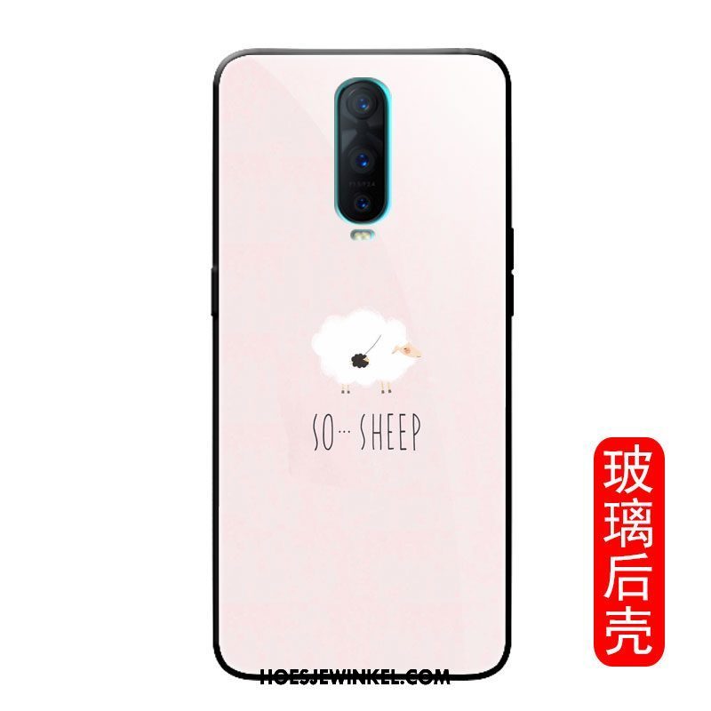 Oppo R17 Pro Hoesje Net Red Persoonlijk Scheppend, Oppo R17 Pro Hoesje Mobiele Telefoon Lange