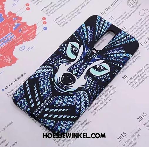 Oppo R17 Pro Hoesje Totem Dierlijk Wolf, Oppo R17 Pro Hoesje Zacht Mobiele Telefoon