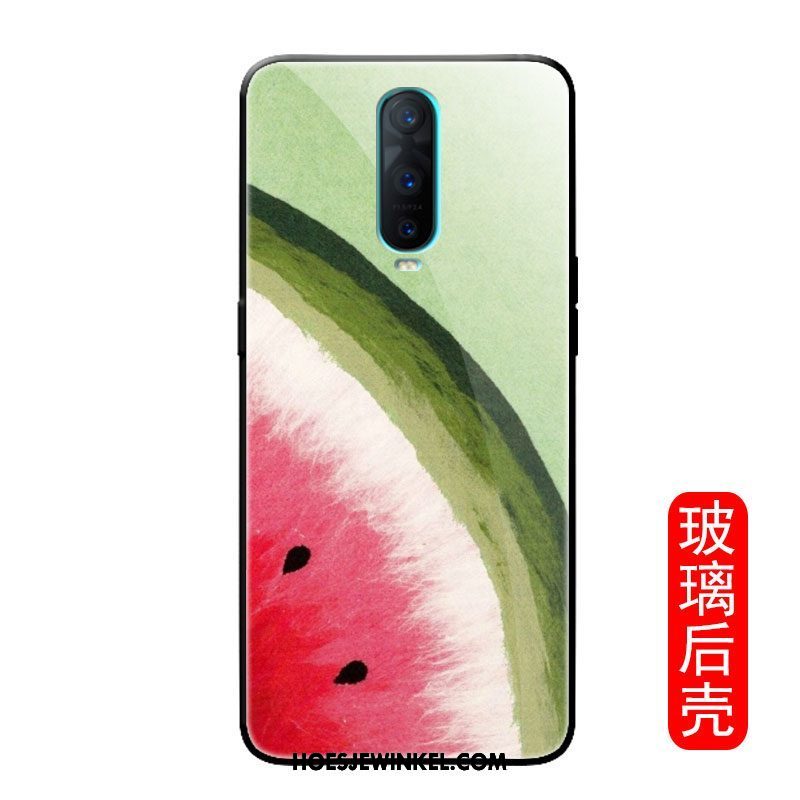 Oppo R17 Pro Hoesje Trend Scheppend Spiegel, Oppo R17 Pro Hoesje Eenvoudige Trendy Merk