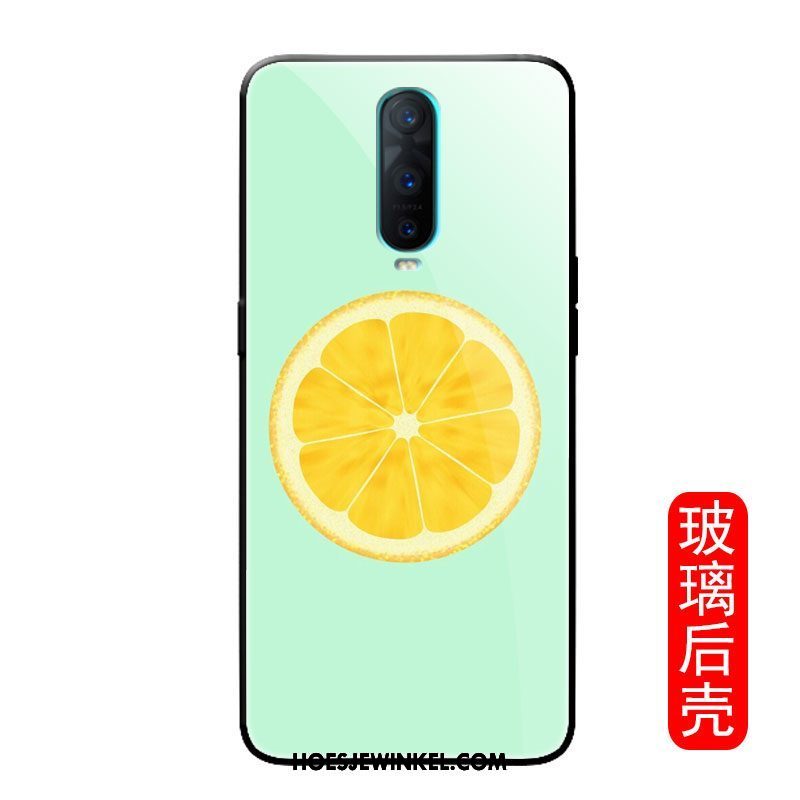 Oppo R17 Pro Hoesje Trend Scheppend Spiegel, Oppo R17 Pro Hoesje Eenvoudige Trendy Merk