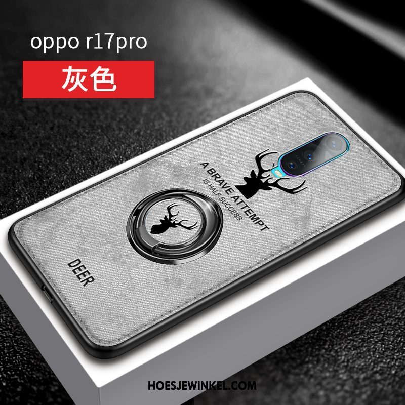 Oppo R17 Pro Hoesje Trendy Merk Siliconen Dun, Oppo R17 Pro Hoesje All Inclusive Anti-fall