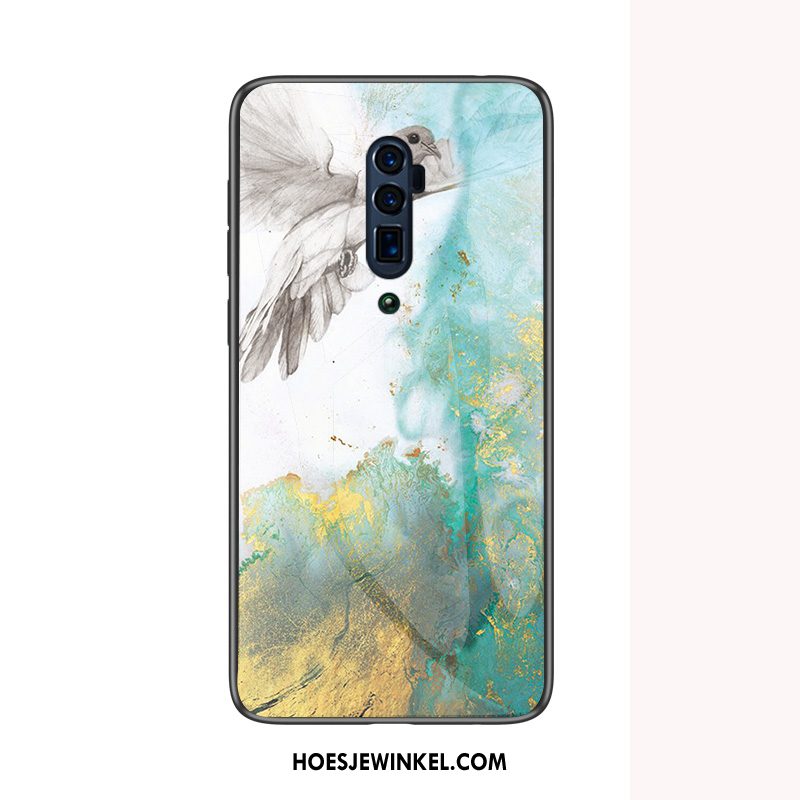 Oppo Reno 10x Zoom Hoesje Blauw All Inclusive Hoes, Oppo Reno 10x Zoom Hoesje Anti-fall Mobiele Telefoon