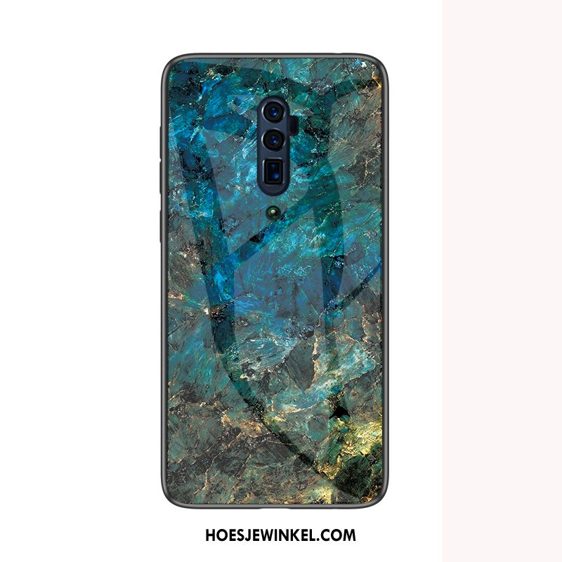 Oppo Reno 10x Zoom Hoesje Blauw All Inclusive Hoes, Oppo Reno 10x Zoom Hoesje Anti-fall Mobiele Telefoon