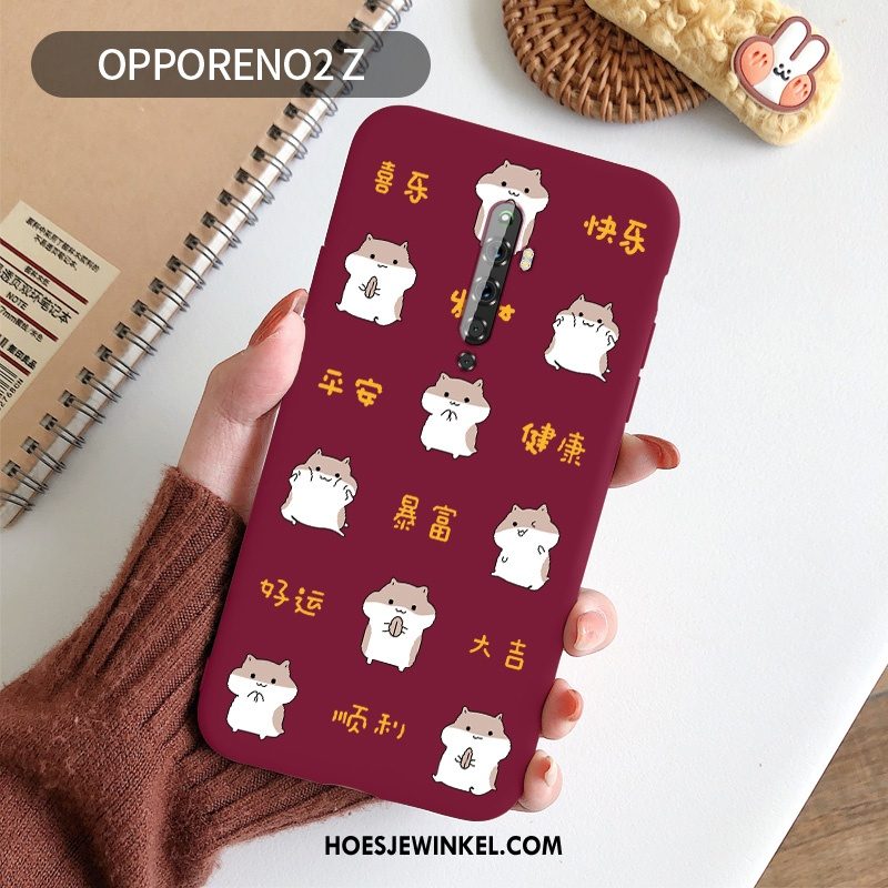 Oppo Reno 2 Z Hoesje Anti-fall Mobiele Telefoon Schrobben, Oppo Reno 2 Z Hoesje All Inclusive Bescherming