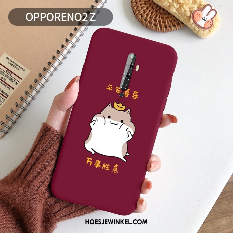 Oppo Reno 2 Z Hoesje Anti-fall Mobiele Telefoon Schrobben, Oppo Reno 2 Z Hoesje All Inclusive Bescherming