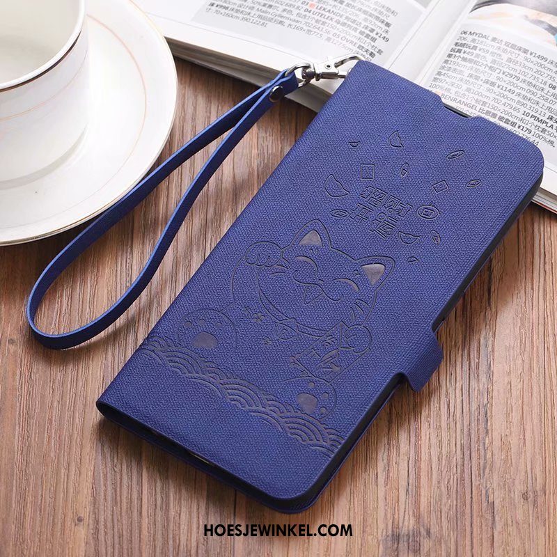 Oppo Reno 2 Z Hoesje Folio Schrobben Vintage, Oppo Reno 2 Z Hoesje Anti-fall Scheppend