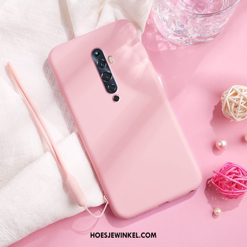 Oppo Reno 2 Z Hoesje Scheppend Siliconen Hanger, Oppo Reno 2 Z Hoesje Hard Hoes