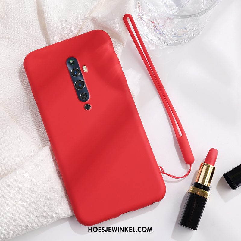 Oppo Reno 2 Z Hoesje Scheppend Siliconen Hanger, Oppo Reno 2 Z Hoesje Hard Hoes