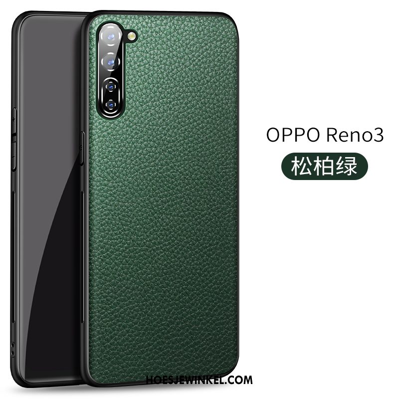 Oppo Reno 3 Hoesje Patroon Soort Aziatische Vrucht Nieuw, Oppo Reno 3 Hoesje Mobiele Telefoon Bescherming