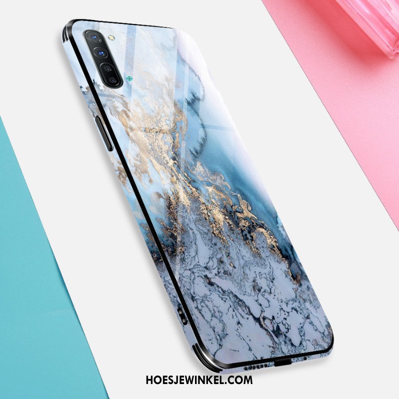 Oppo Reno 3 Hoesje Scheppend Hoes High End, Oppo Reno 3 Hoesje Trendy Merk Mode