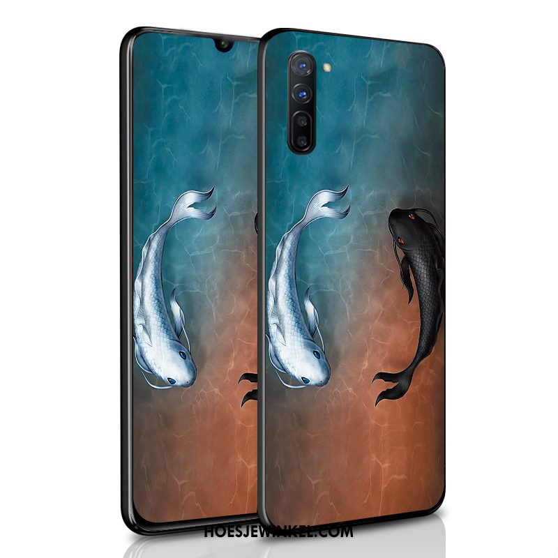 Oppo Reno 3 Hoesje Trendy Merk Scheppend Bescherming, Oppo Reno 3 Hoesje Anti-fall Hoes