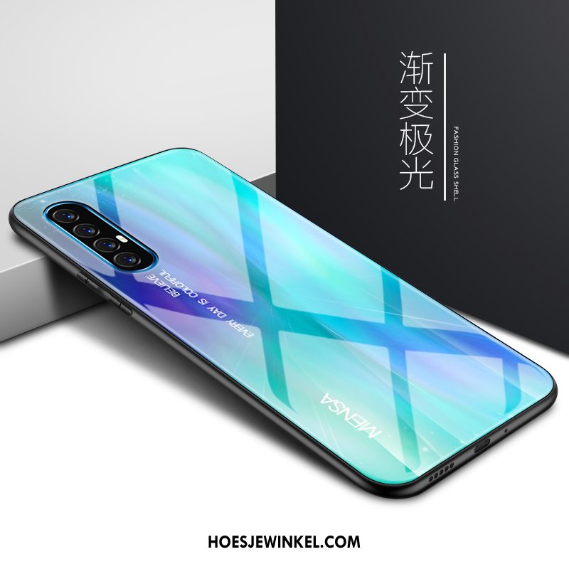 Oppo Reno 3 Pro Hoesje All Inclusive Mobiele Telefoon Scheppend, Oppo Reno 3 Pro Hoesje Bescherming Rood