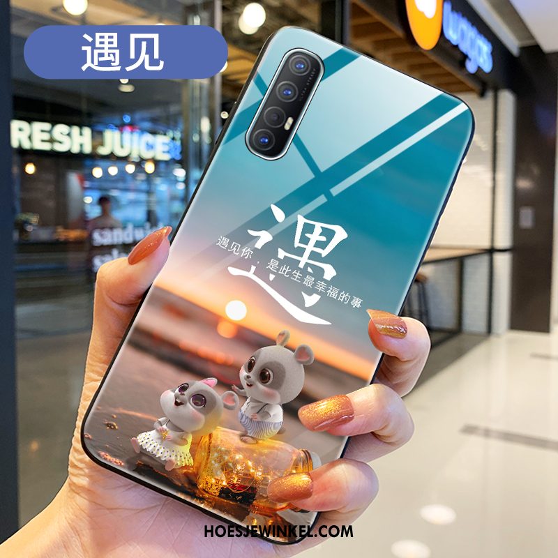 Oppo Reno 3 Pro Hoesje All Inclusive Scheppend Anti-fall, Oppo Reno 3 Pro Hoesje Mooie Lovers