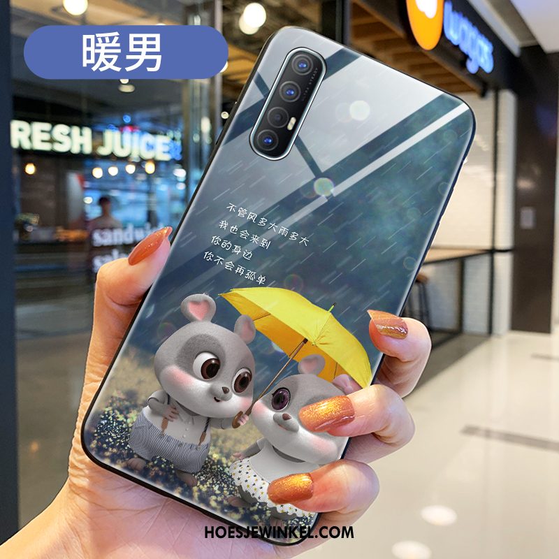 Oppo Reno 3 Pro Hoesje All Inclusive Scheppend Anti-fall, Oppo Reno 3 Pro Hoesje Mooie Lovers