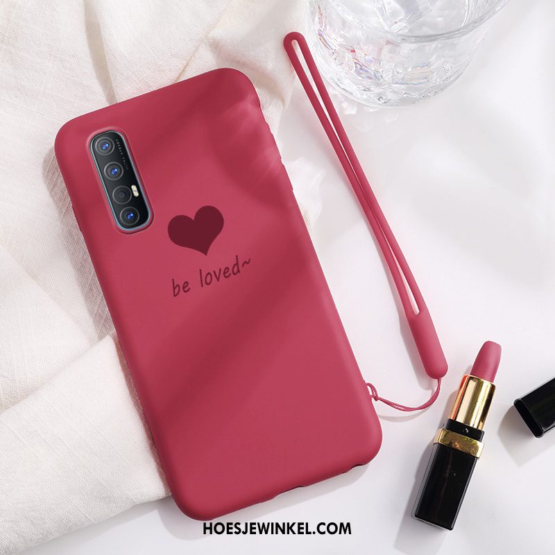 Oppo Reno 3 Pro Hoesje Anti-fall Bescherming Eenvoudige, Oppo Reno 3 Pro Hoesje Scheppend Trendy Merk