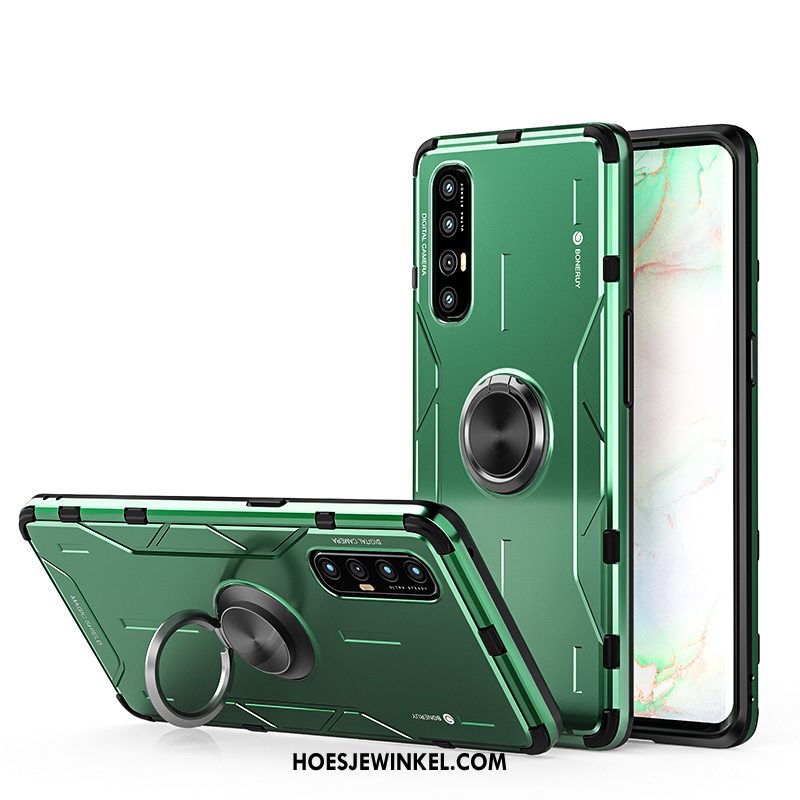 Oppo Reno 3 Pro Hoesje Bescherming Purper Persoonlijk, Oppo Reno 3 Pro Hoesje Scheppend Anti-fall