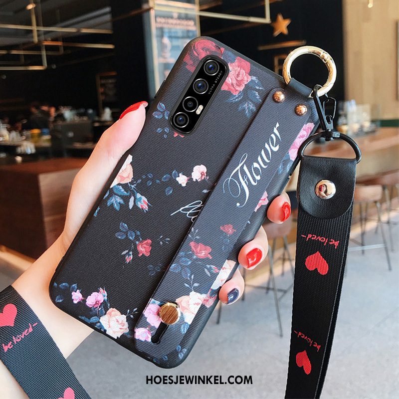 Oppo Reno 3 Pro Hoesje Bescherming Siliconen Hanger, Oppo Reno 3 Pro Hoesje Mini Trendy Merk