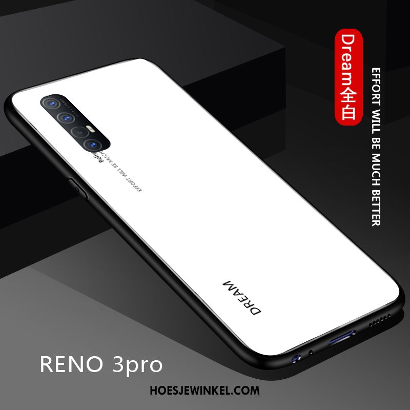 Oppo Reno 3 Pro Hoesje Bescherming Verloop Anti-fall, Oppo Reno 3 Pro Hoesje Pas Effen Kleur