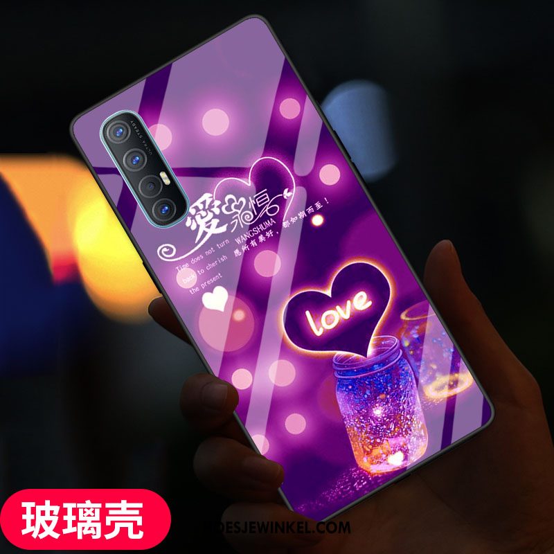 Oppo Reno 3 Pro Hoesje Mobiele Telefoon Glas Zacht, Oppo Reno 3 Pro Hoesje Hoes All Inclusive