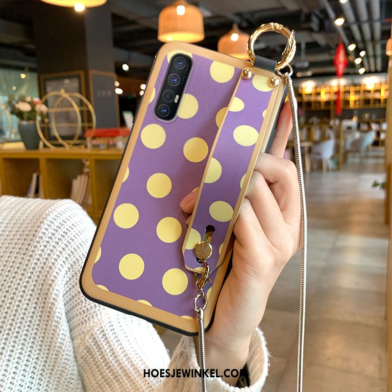 Oppo Reno 3 Pro Hoesje Mobiele Telefoon Persoonlijk Groen, Oppo Reno 3 Pro Hoesje Zacht Vers