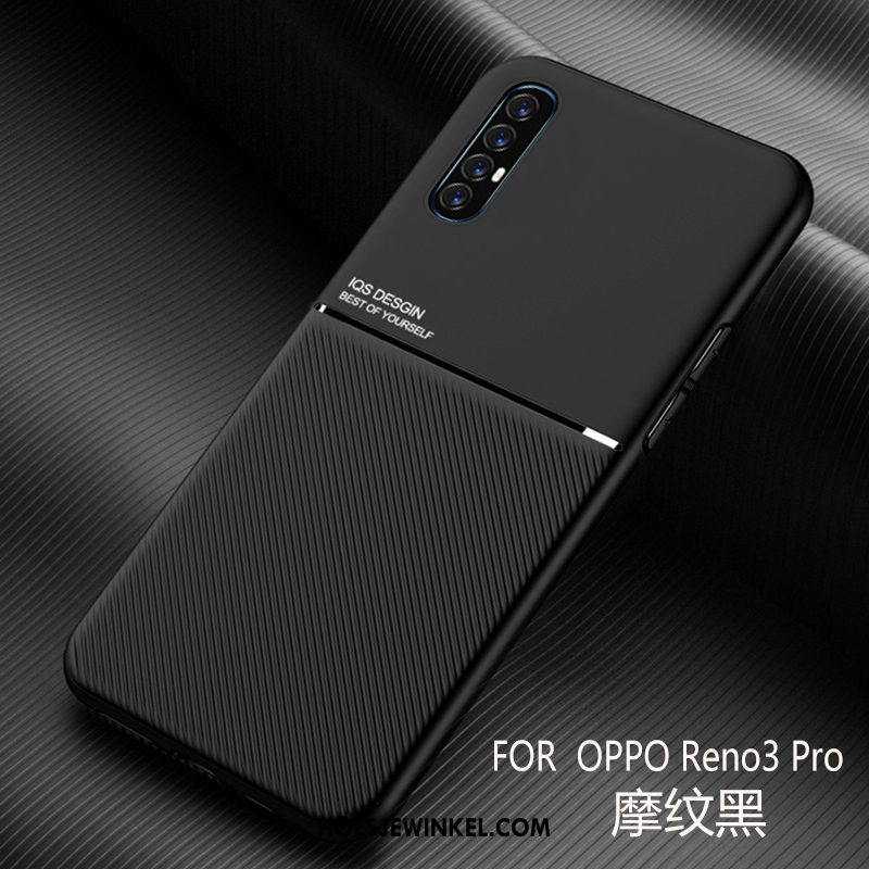 Oppo Reno 3 Pro Hoesje Patroon Eenvoudige Bescherming, Oppo Reno 3 Pro Hoesje Schrobben Trend