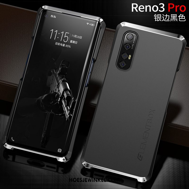 Oppo Reno 3 Pro Hoesje Scheppend Hoes Siliconen, Oppo Reno 3 Pro Hoesje All Inclusive Mobiele Telefoon