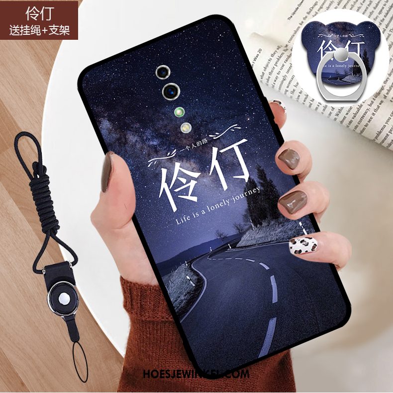 Oppo Reno Z Hoesje Hanger Mini Klittenband, Oppo Reno Z Hoesje Mobiele Telefoon Zacht