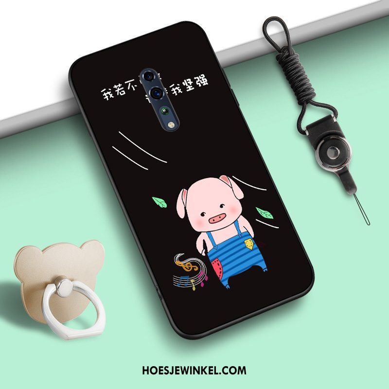 Oppo Reno Z Hoesje Hoes Siliconen Hanger, Oppo Reno Z Hoesje Ring Mobiele Telefoon