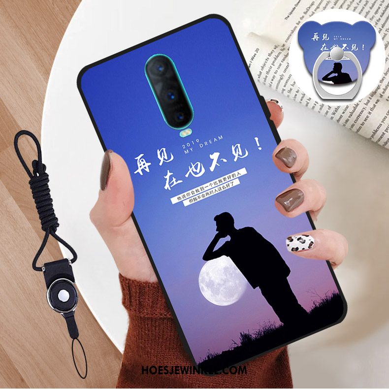 Oppo Rx17 Pro Hoesje Bescherming Tempereren Skärmskydd, Oppo Rx17 Pro Hoesje Zacht Mobiele Telefoon