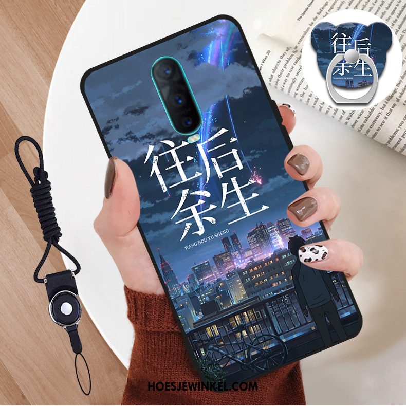 Oppo Rx17 Pro Hoesje Bescherming Tempereren Skärmskydd, Oppo Rx17 Pro Hoesje Zacht Mobiele Telefoon