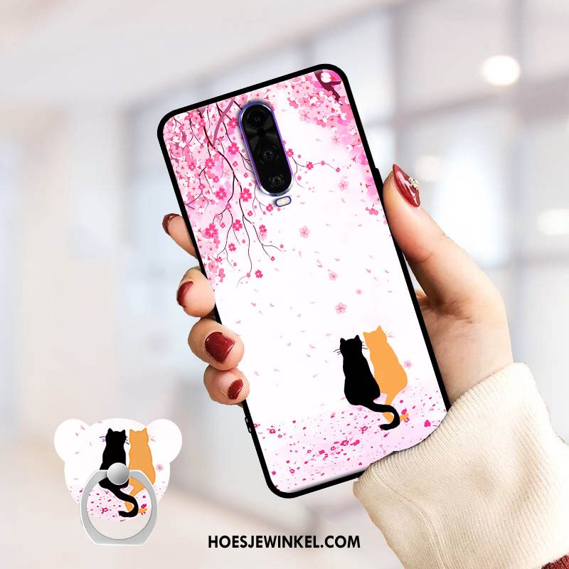 Oppo Rx17 Pro Hoesje Skärmskydd All Inclusive Zacht, Oppo Rx17 Pro Hoesje Mobiele Telefoon Blauw