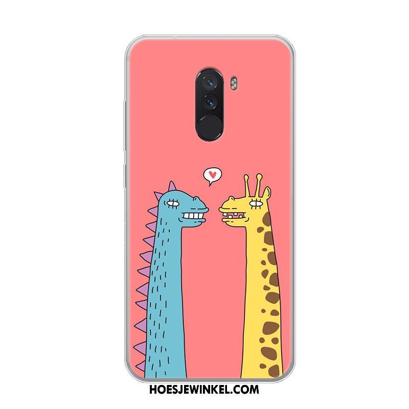 Pocophone F1 Hoesje Bescherming Mini Zacht, Pocophone F1 Hoesje Mobiele Telefoon Hoes Beige