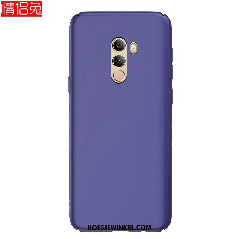 Pocophone F1 Hoesje Mobiele Telefoon Eenvoudige Hoes, Pocophone F1 Hoesje Lichte En Dun Zwart Beige