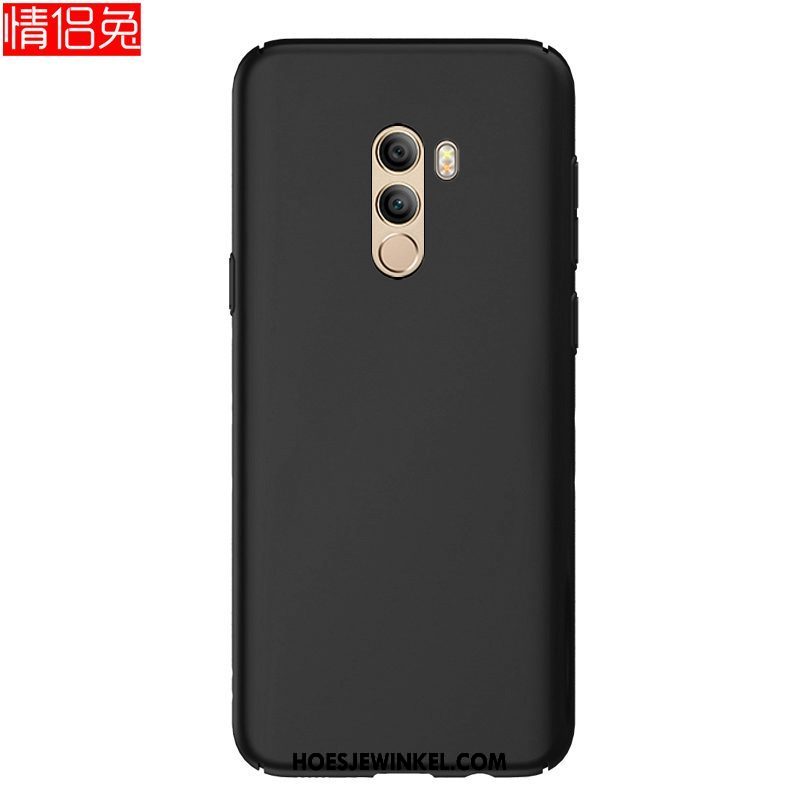 Pocophone F1 Hoesje Mobiele Telefoon Eenvoudige Hoes, Pocophone F1 Hoesje Lichte En Dun Zwart Beige