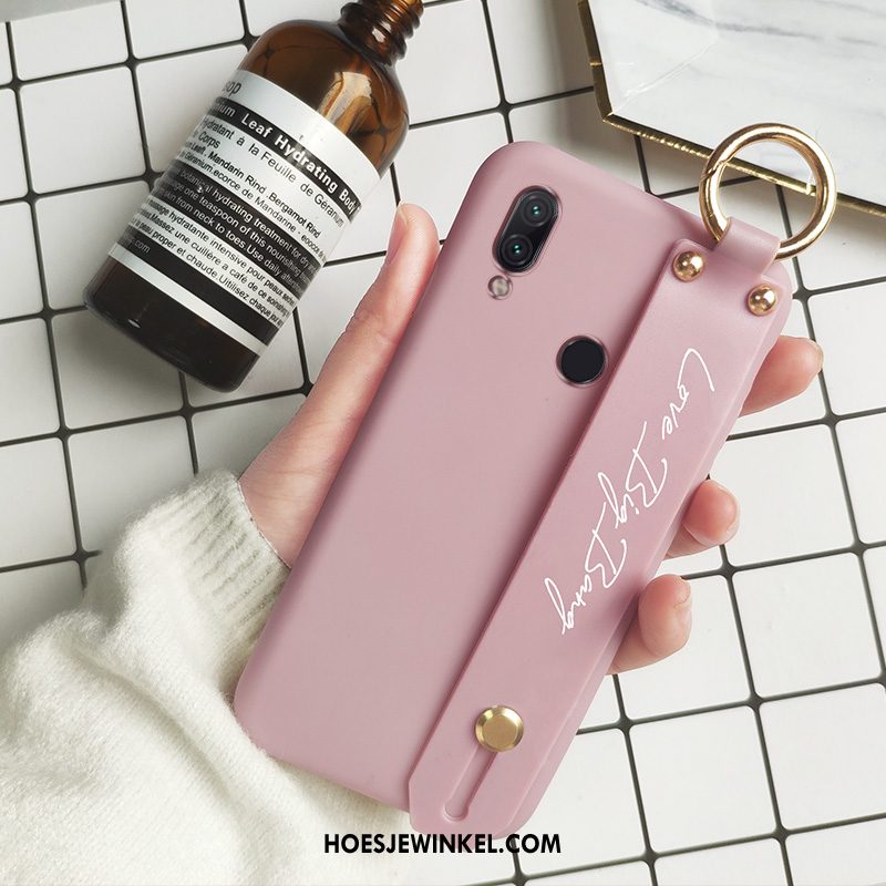 Redmi 7 Hoesje Eenvoudige Lovers Groen, Redmi 7 Hoesje Mini Hoes Beige