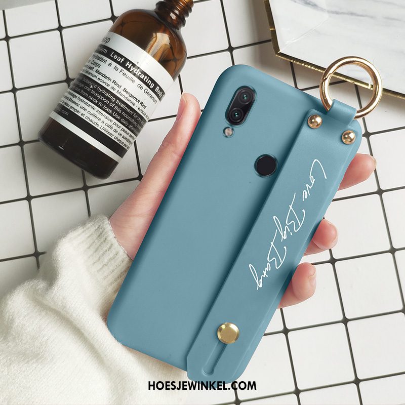 Redmi 7 Hoesje Eenvoudige Lovers Groen, Redmi 7 Hoesje Mini Hoes Beige