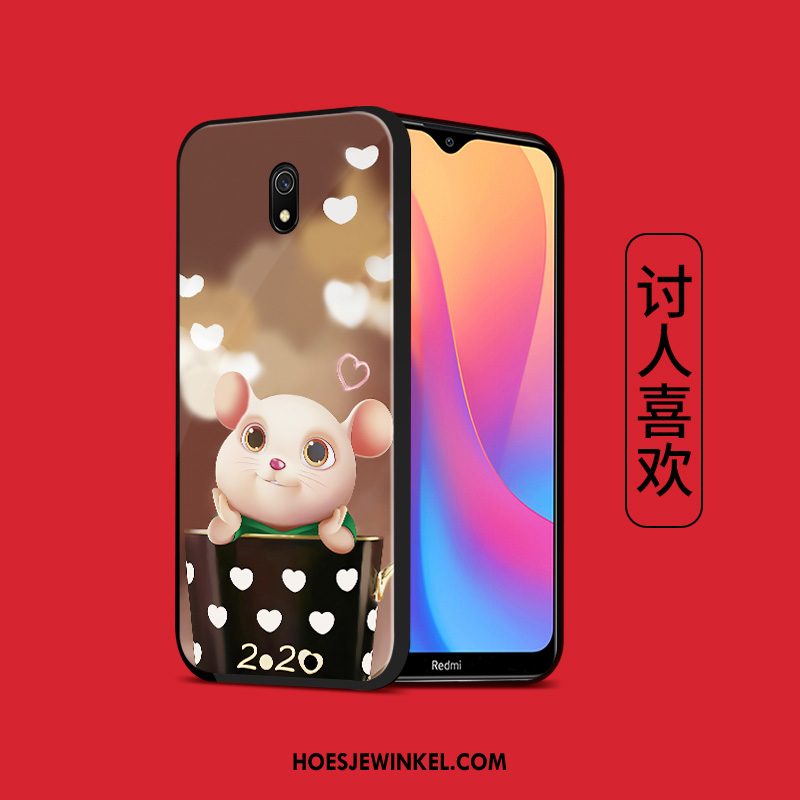 Redmi 8a Hoesje All Inclusive Tempereren Mini, Redmi 8a Hoesje Bescherming Nieuw Beige