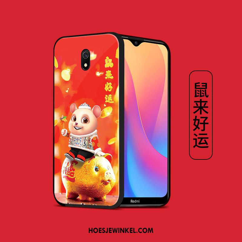 Redmi 8a Hoesje All Inclusive Tempereren Mini, Redmi 8a Hoesje Bescherming Nieuw Beige