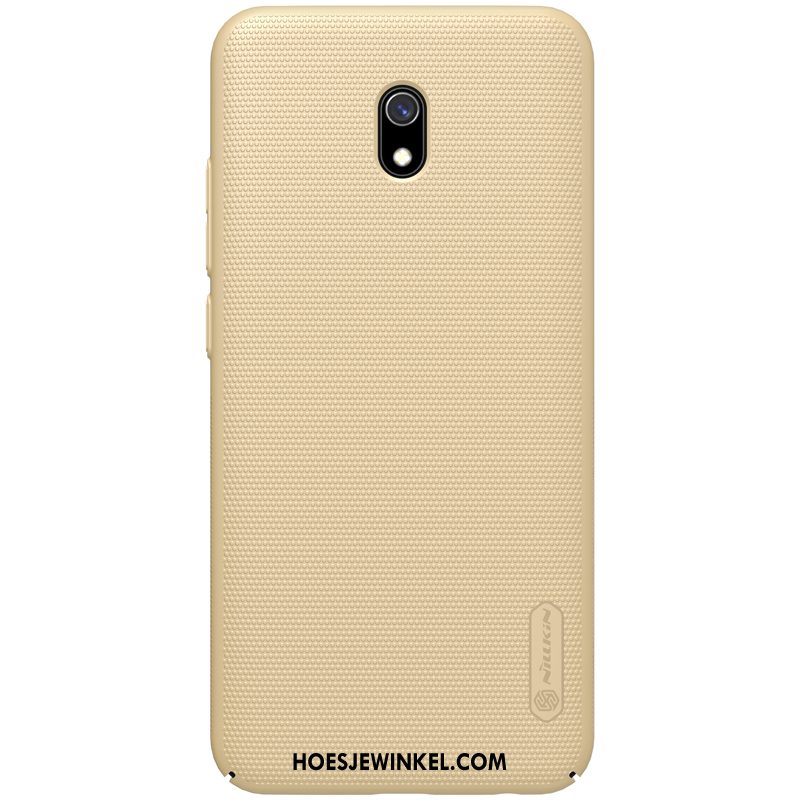 Redmi 8a Hoesje Anti-fall Hard Mini, Redmi 8a Hoesje Goud Schrobben Beige