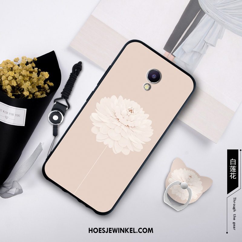 Redmi 8a Hoesje Spotprent Opknoping Nek Bescherming, Redmi 8a Hoesje Ring Mini Beige