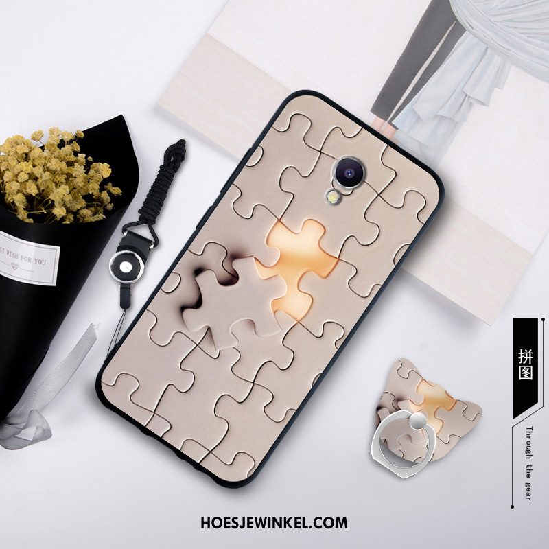 Redmi 8a Hoesje Spotprent Opknoping Nek Bescherming, Redmi 8a Hoesje Ring Mini Beige