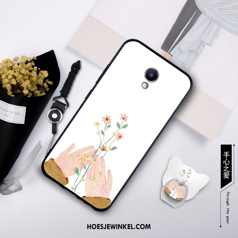 Redmi 8a Hoesje Spotprent Opknoping Nek Bescherming, Redmi 8a Hoesje Ring Mini Beige