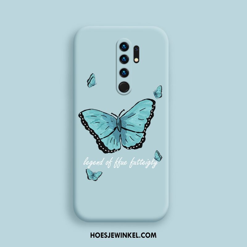 Redmi 9 Hoesje Dun Trendy Merk Wind, Redmi 9 Hoesje All Inclusive Zacht Beige