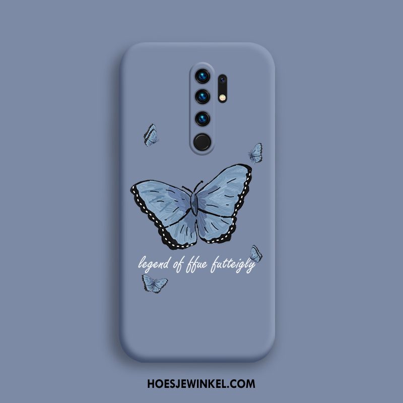 Redmi 9 Hoesje Dun Trendy Merk Wind, Redmi 9 Hoesje All Inclusive Zacht Beige