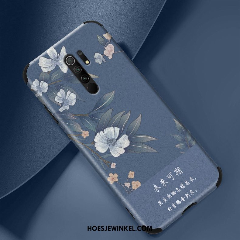 Redmi 9 Hoesje Schrobben Zacht Bescherming, Redmi 9 Hoesje Scheppend Vintage Beige