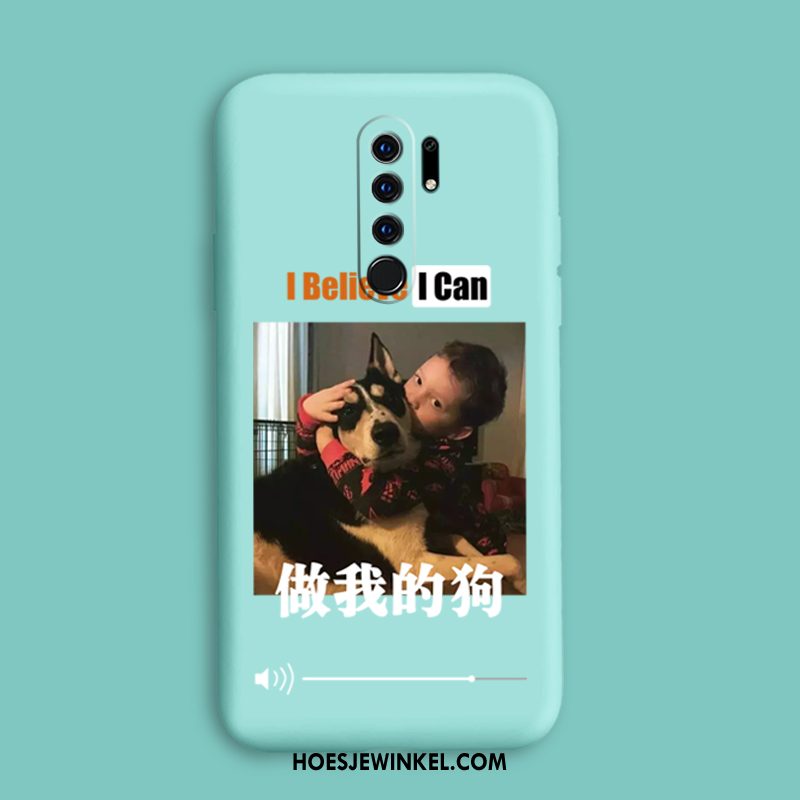 Redmi 9 Hoesje Siliconen Zacht Anti-fall, Redmi 9 Hoesje Bescherming All Inclusive Beige