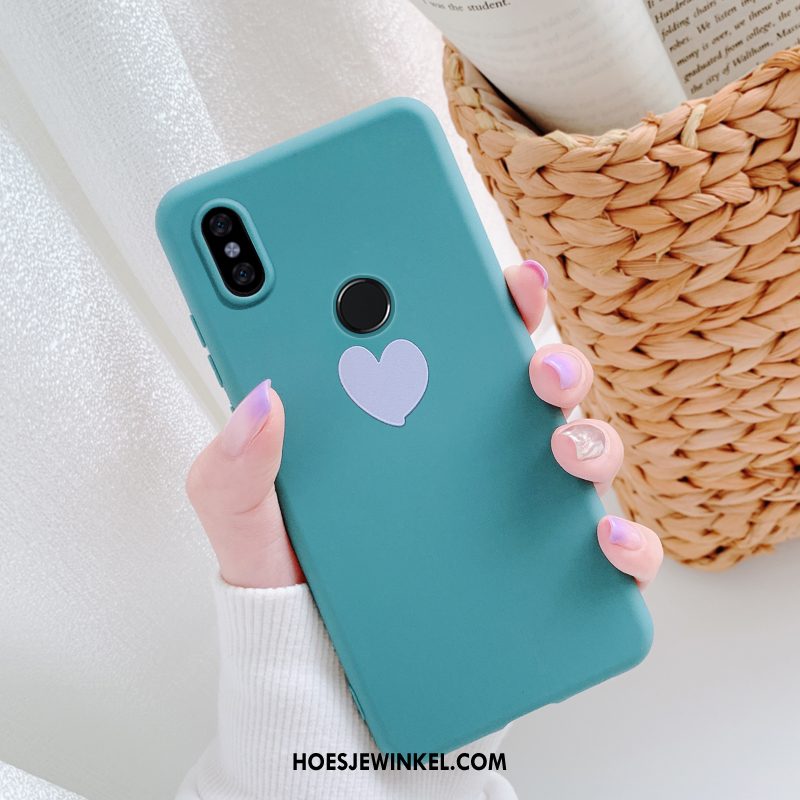 Redmi Note 6 Pro Hoesje Scheppend Rood Mobiele Telefoon, Redmi Note 6 Pro Hoesje Mini Blauw Beige