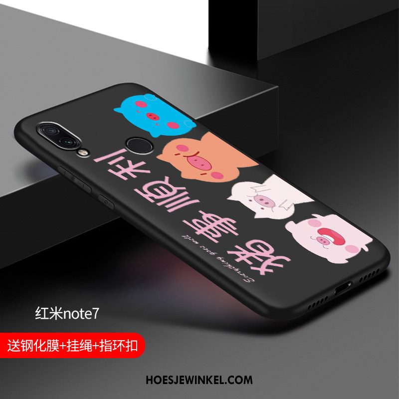 Redmi Note 7 Hoesje All Inclusive Mooie Scheppend, Redmi Note 7 Hoesje Mini Persoonlijk Beige