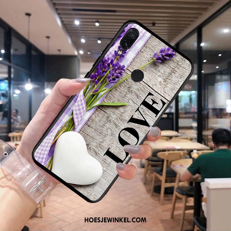 Redmi Note 7 Hoesje Mobiele Telefoon Tempereren Hoes, Redmi Note 7 Hoesje Persoonlijk Bescherming Beige